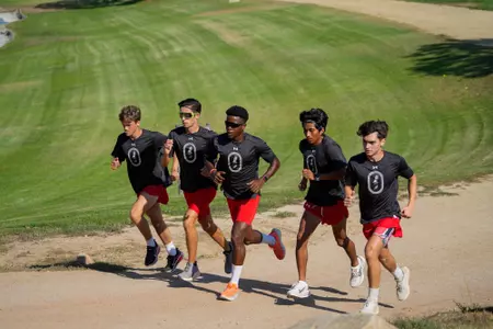 Cross Country Men Action