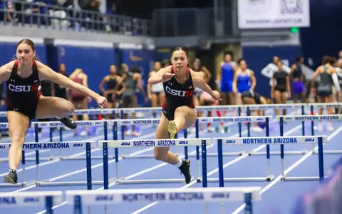 Audrie Reuss at NAU Invite 1-17-25