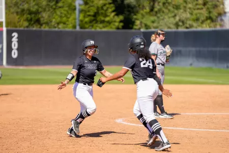 Softball Action vs Hawai'i