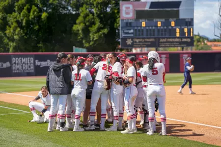 Softball Team Action