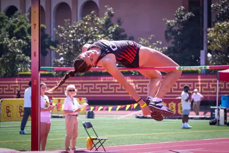 Alba Moreno Paredes at Trojan Invite 3-21-25