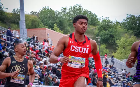 Caleb Harrell at Mt. SAC Relays 4-18-25