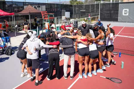 Tennis Team Action