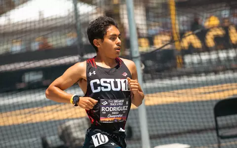 Diego Rodriguez at Big West Championships 5-16-25