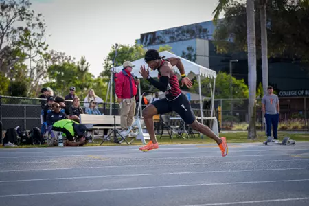 Ehinome Inegbenoise at Big West Championships 5-16-25
