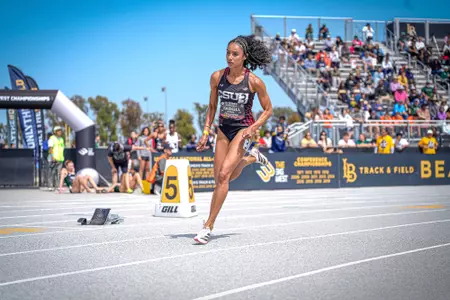 Jasmine Haskell at Big West Championships 5-16-25