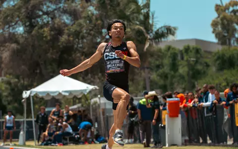 Jonrich Dela Cruz at Big West Championships 5-16-25