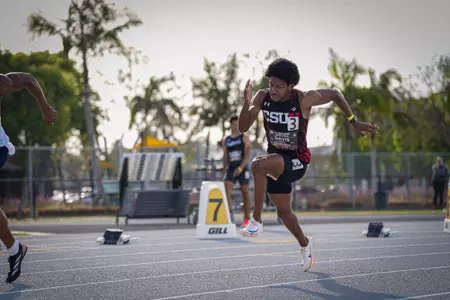 Logan Davis at Big West Championships 5-16-25