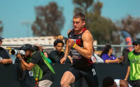 Luke DaVanon at Big West Championships 5-16-25