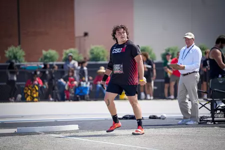 Santiago Cerda at Big West Championships 5-16-25