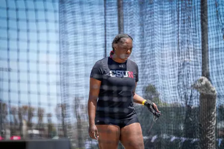 Summer Mosley at Big West Championships 5-16-25