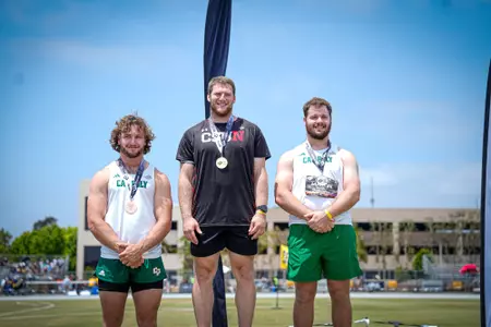 Trey Knight at Big West Championships 5-16-25