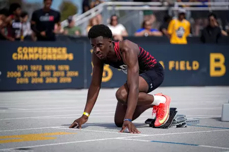Walter Pierce at Big West Championships 5-16-25