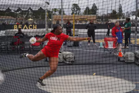 Summer Mosley at Big West Championships 5-17-25