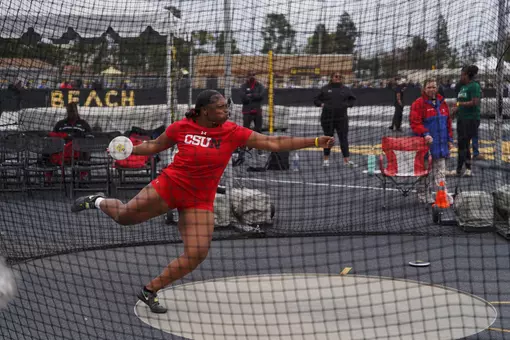 Summer Mosley at Big West Championships 5-17-25