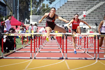 Brianna Kelpis at Trojan Invite 3-22-25