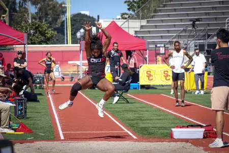 Simone Smith at Trojan Invite 3-22-25