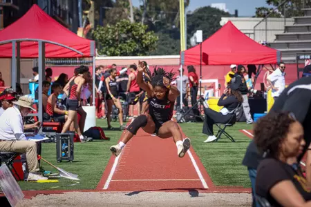 Simone Smith at Trojan Invite 3-22-25