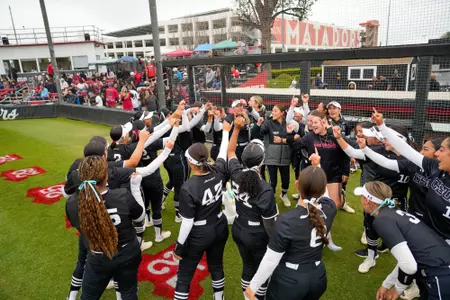 Softball Team Action