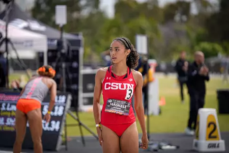 Jasmine Haskell at Big West Championships 5-17-25