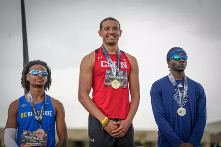 Jay Louison-Roe at Big West Championships 5-17-25