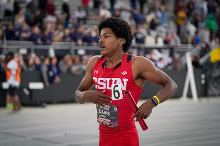 Logan Davis at Big West Championships 5-17-25