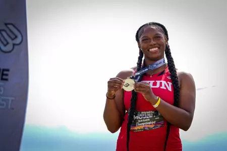 Summer Mosley at Big West Championships 5-17-25