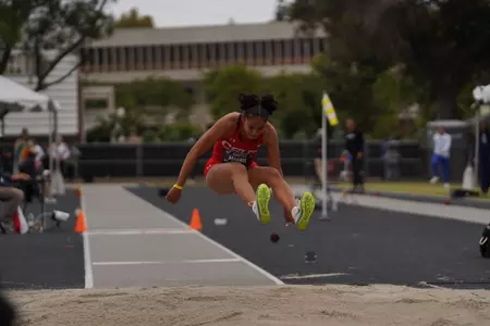Camryn Harris at Big West Championships 5-17-25