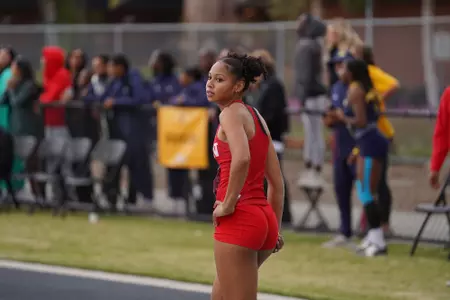 Camryn Harris at Big West Championships 5-17-25