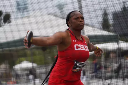 Summer Mosley at Big West Championships 5-17-25