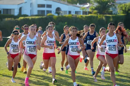 CSUN XC Women Action
