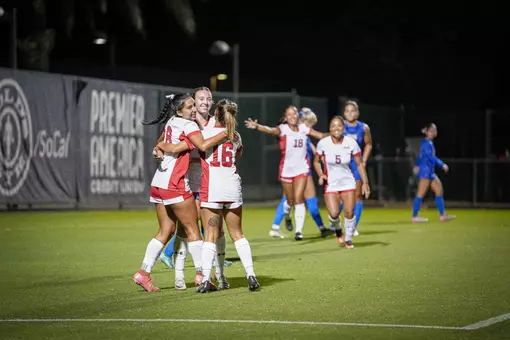 WSOC Team Celebration vs. UCR 9-28-25