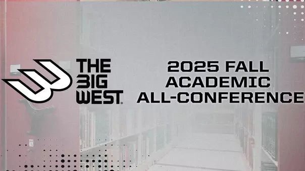 2025 Big West Fall All-Academic Graphic