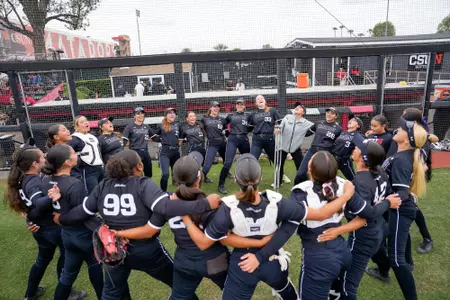 Softball Team Action