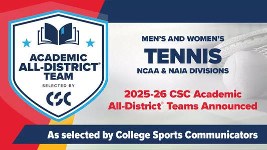 Womens Tennis Academic All DIstrict