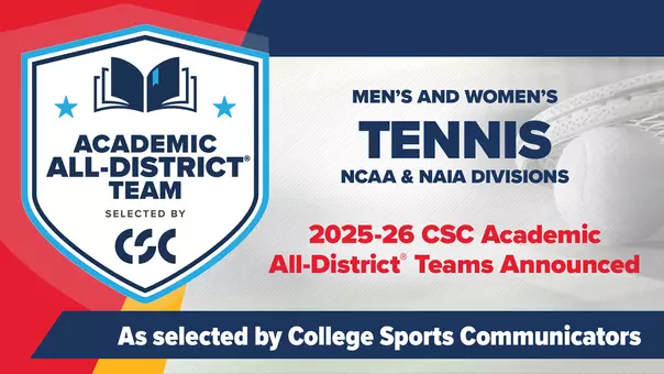 Womens Tennis Academic All DIstrict