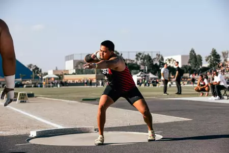 Elijah Ignacio at Big West Championships 5-15-26
