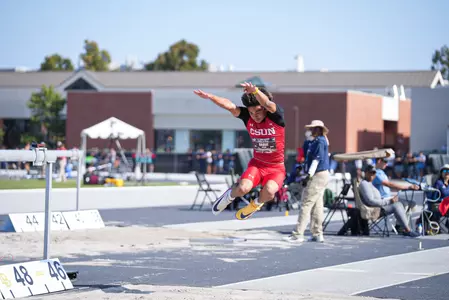 Aiydan Bague at Big West Championships 5-16-26