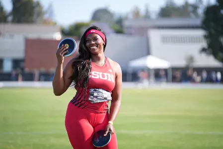 Summer Mosley at Big West Championships 5-16-26