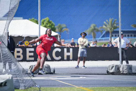 Treasure Brown at Big West Championships 5-16-26