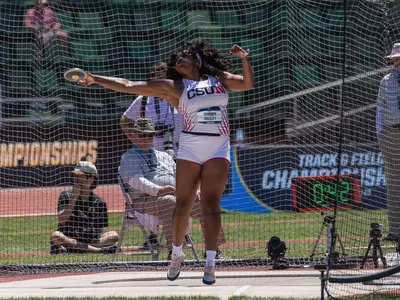Summer Mosley at NCAA Championships 6-13-26