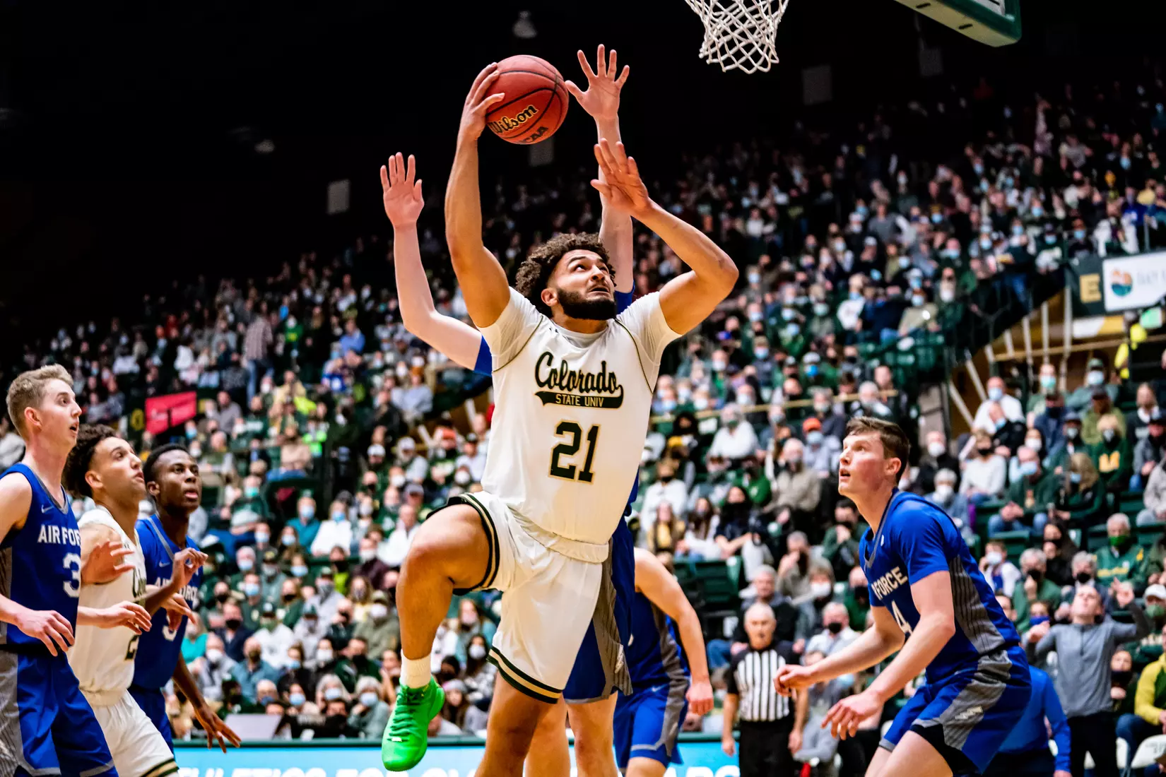 Colorado State Men's Basketball vs Air Force January 4 2022