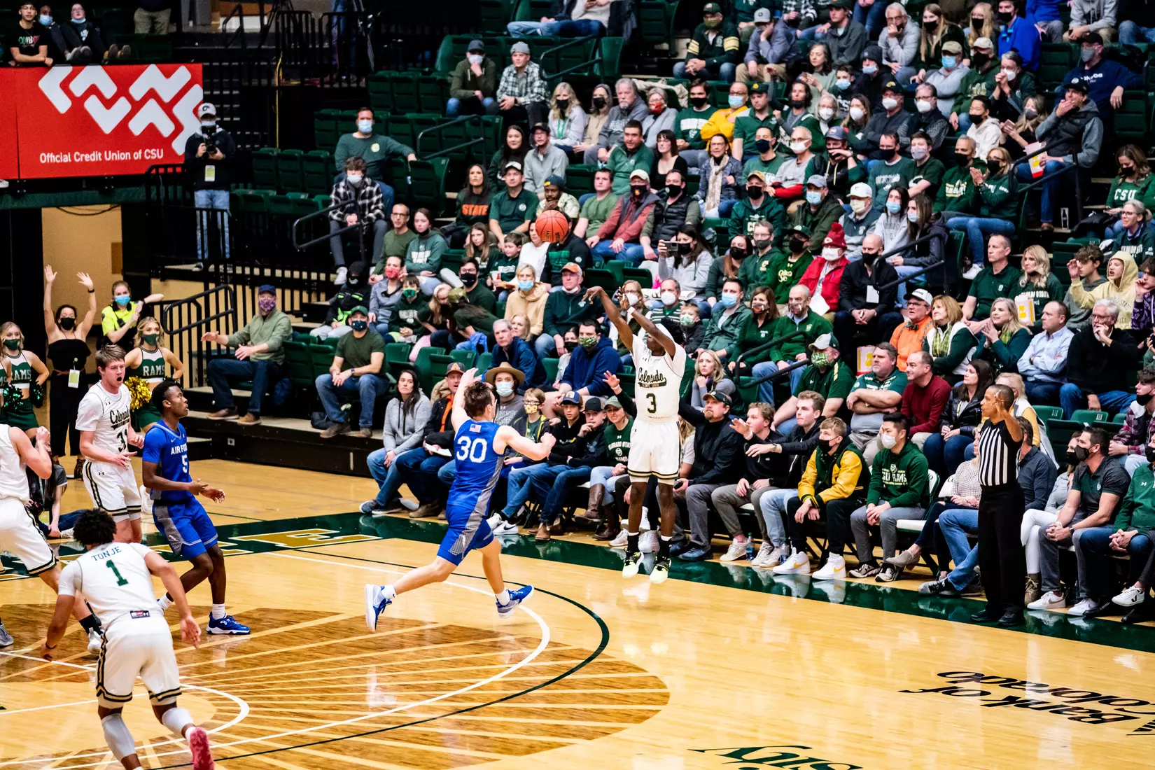 Colorado State Men's Basketball vs Air Force January 4 2022