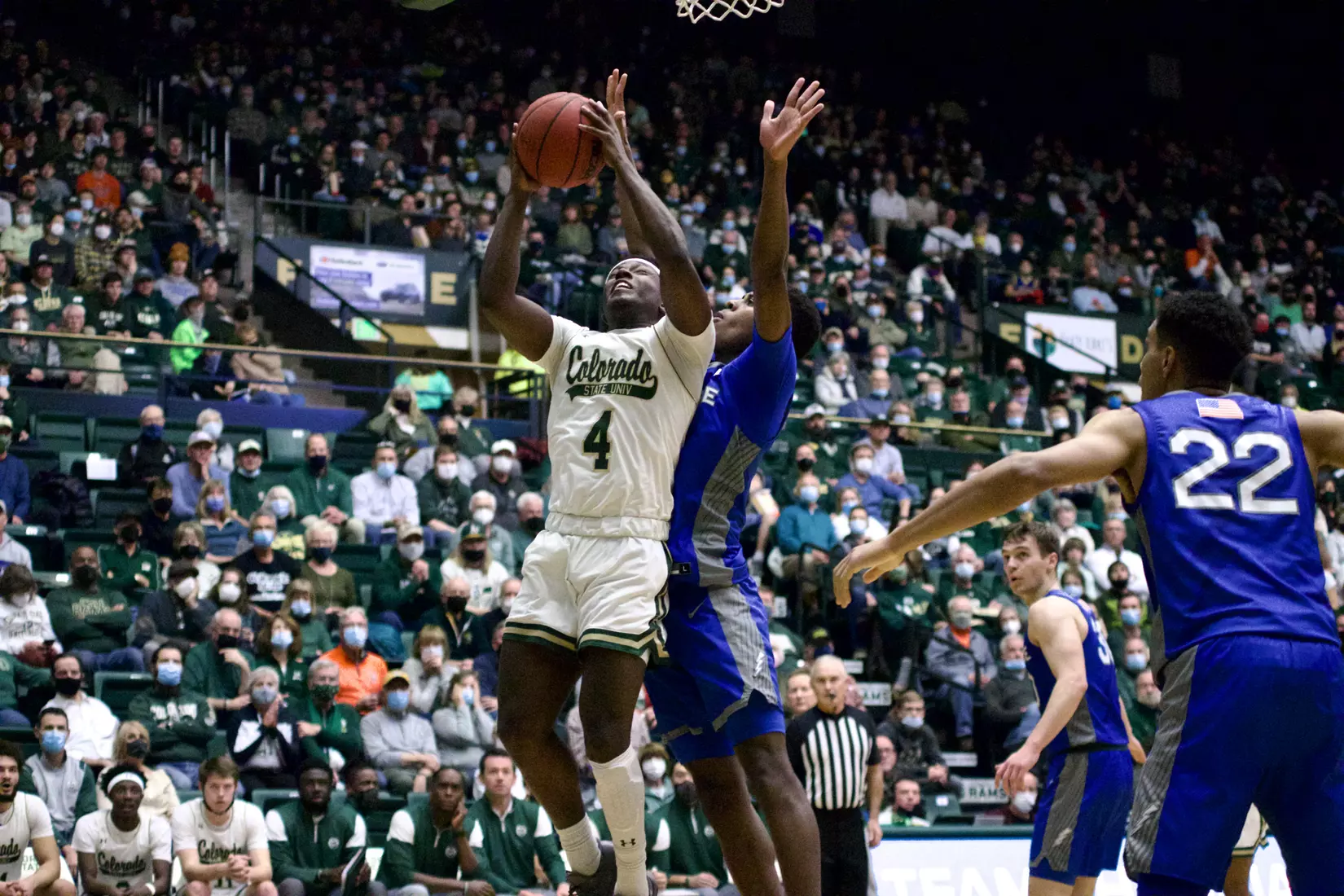 Colorado State Men's Basketball vs Air Force January 4 2022