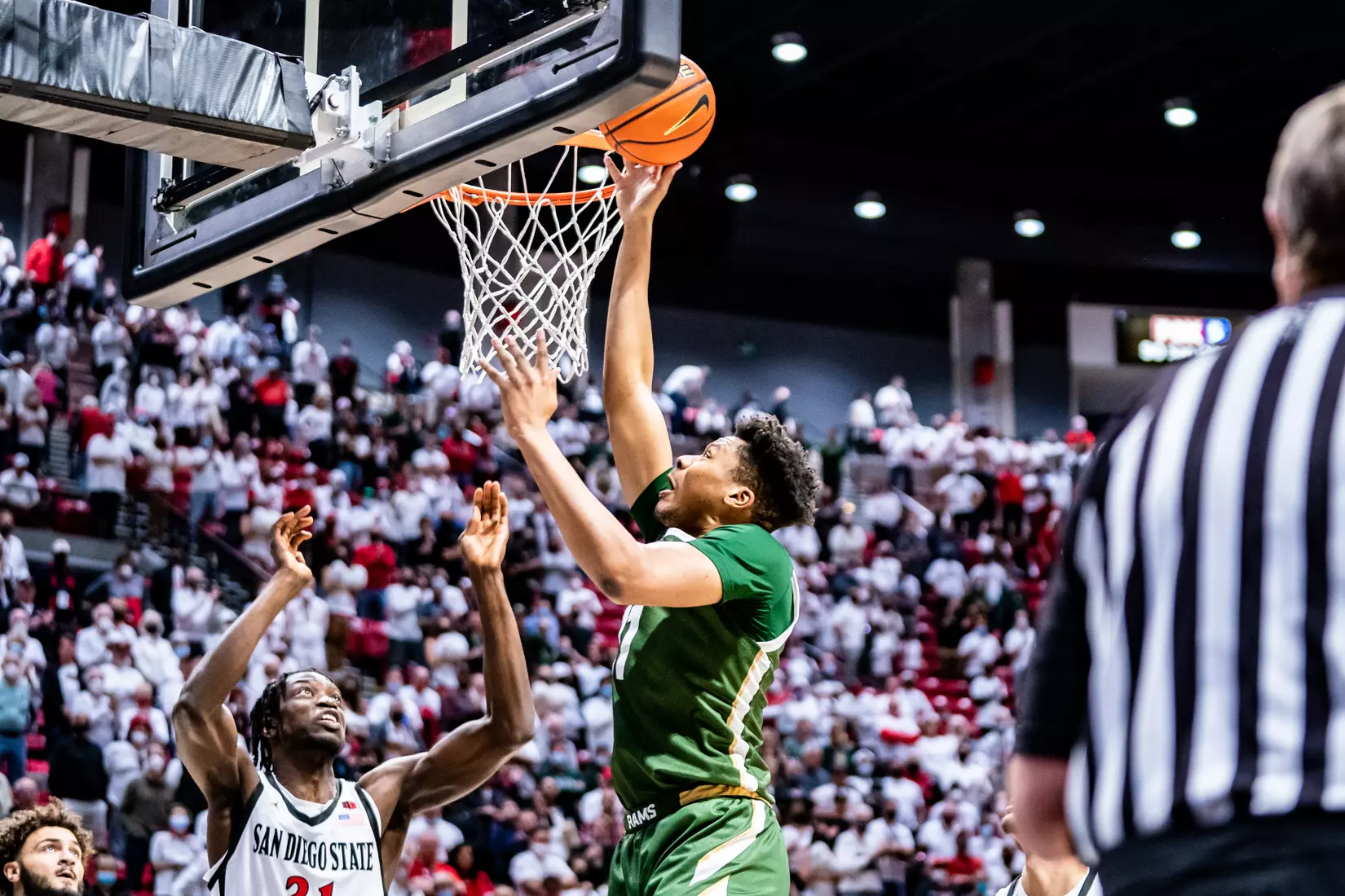 Colorado State Men's Basketball vs San Diego State January 8 2022