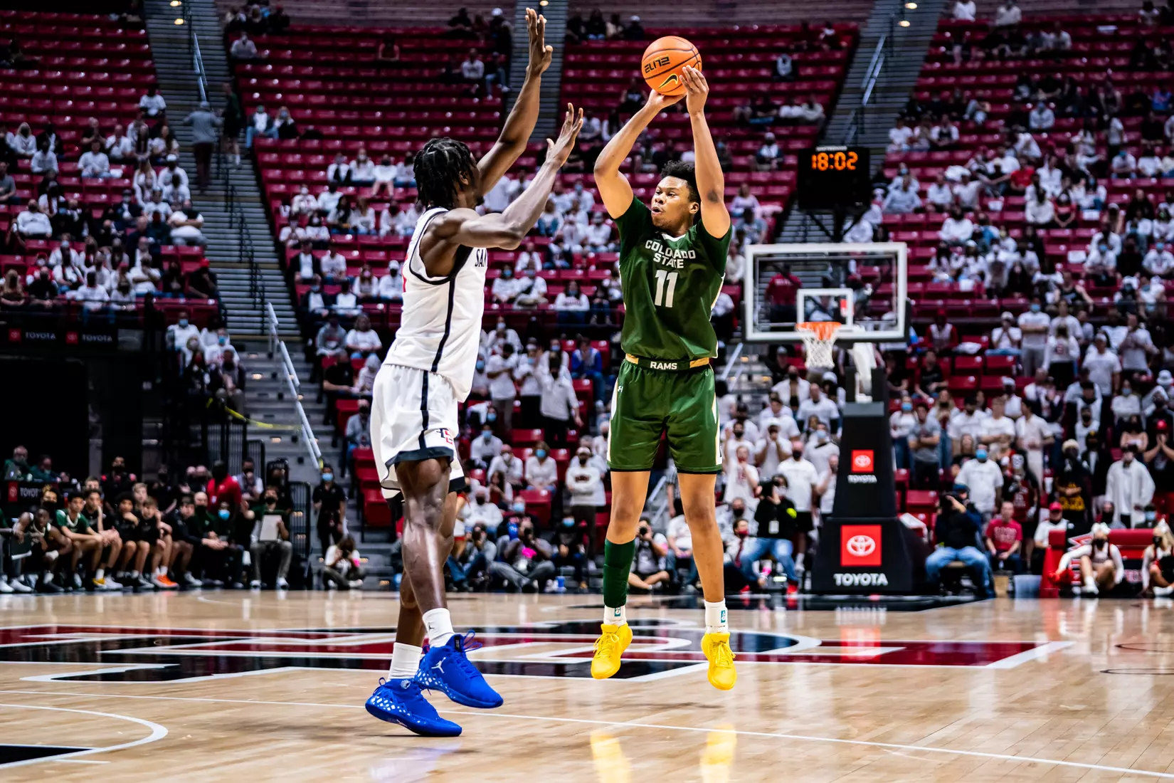 Colorado State Men's Basketball vs San Diego State January 8 2022