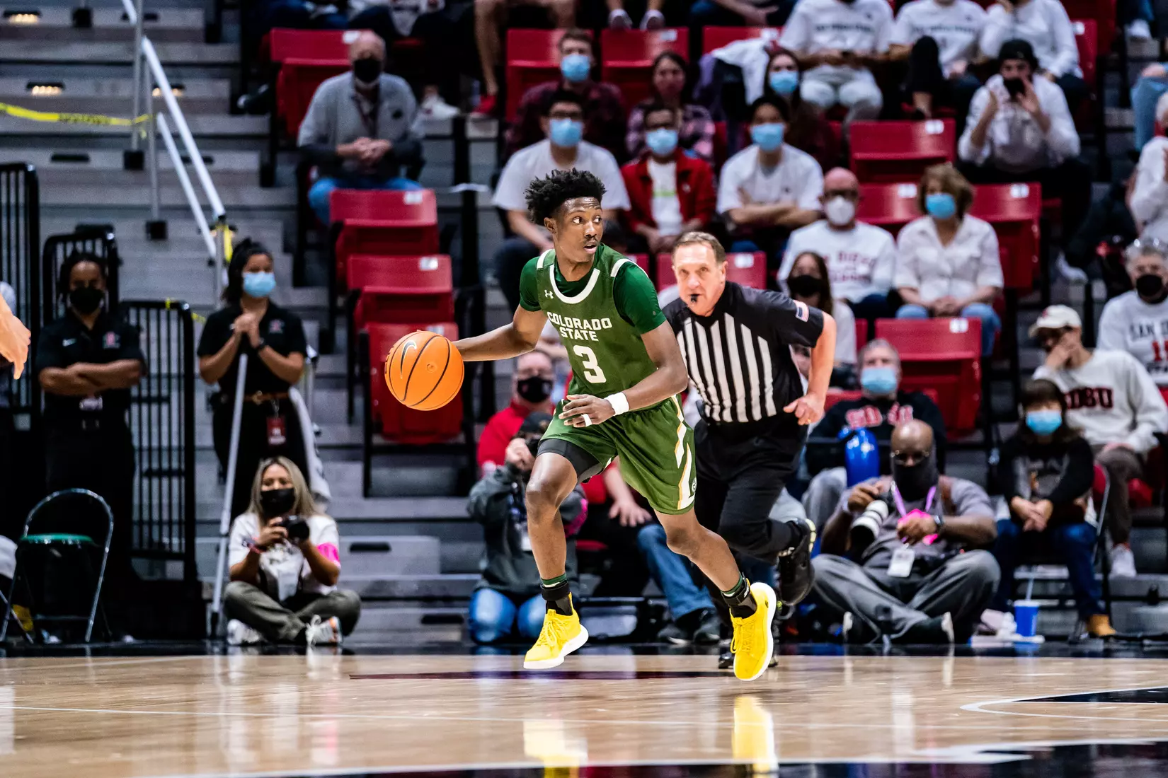 Colorado State Men's Basketball vs San Diego State January 8 2022