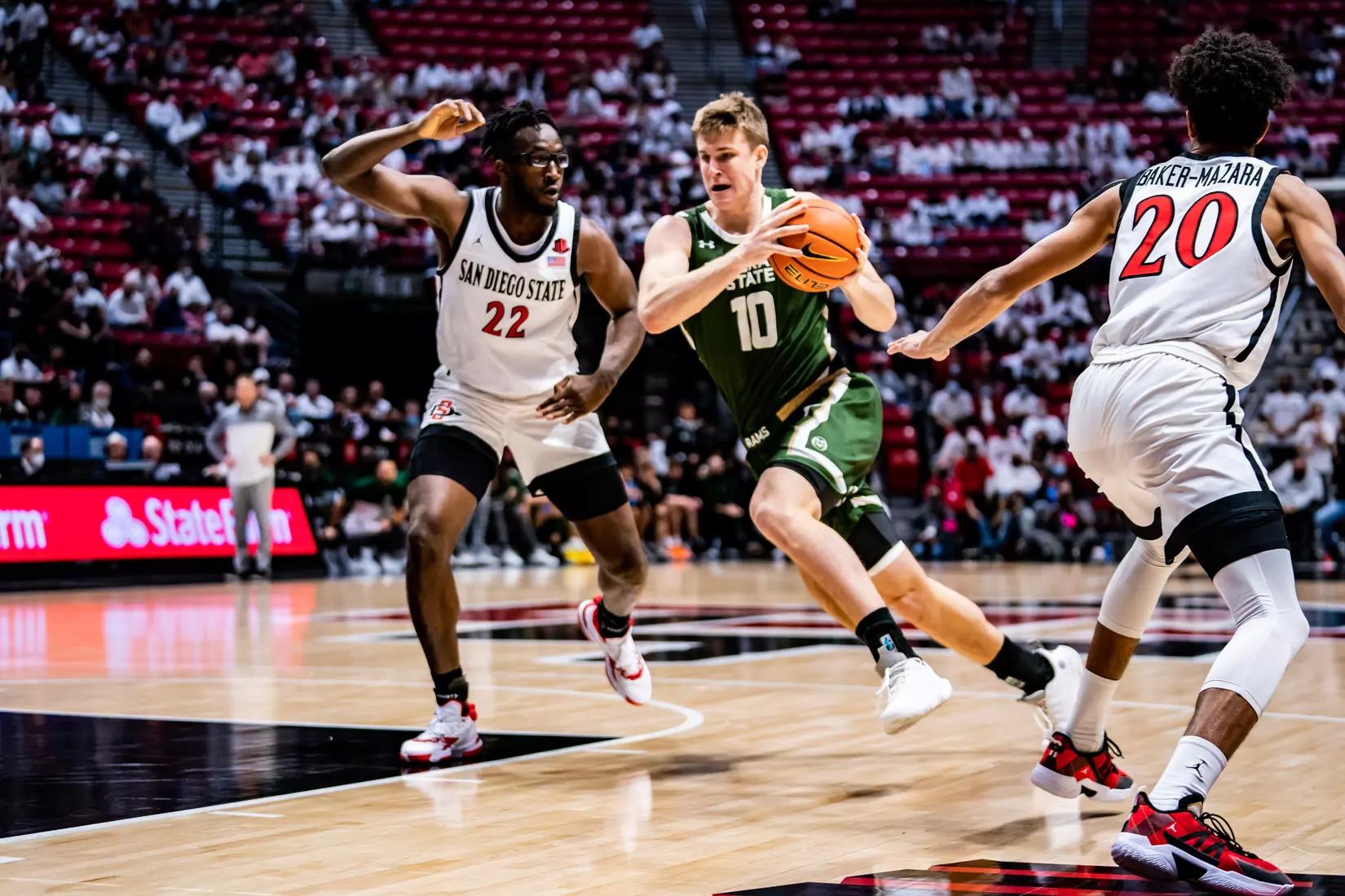 Colorado State Men's Basketball vs San Diego State January 8 2022