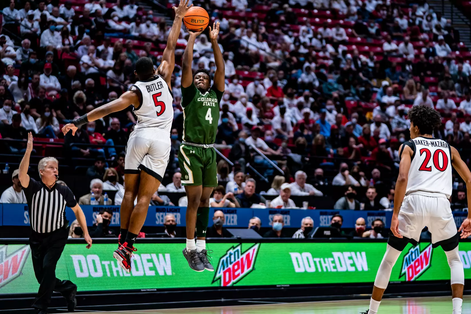 Colorado State Men's Basketball vs San Diego State January 8 2022