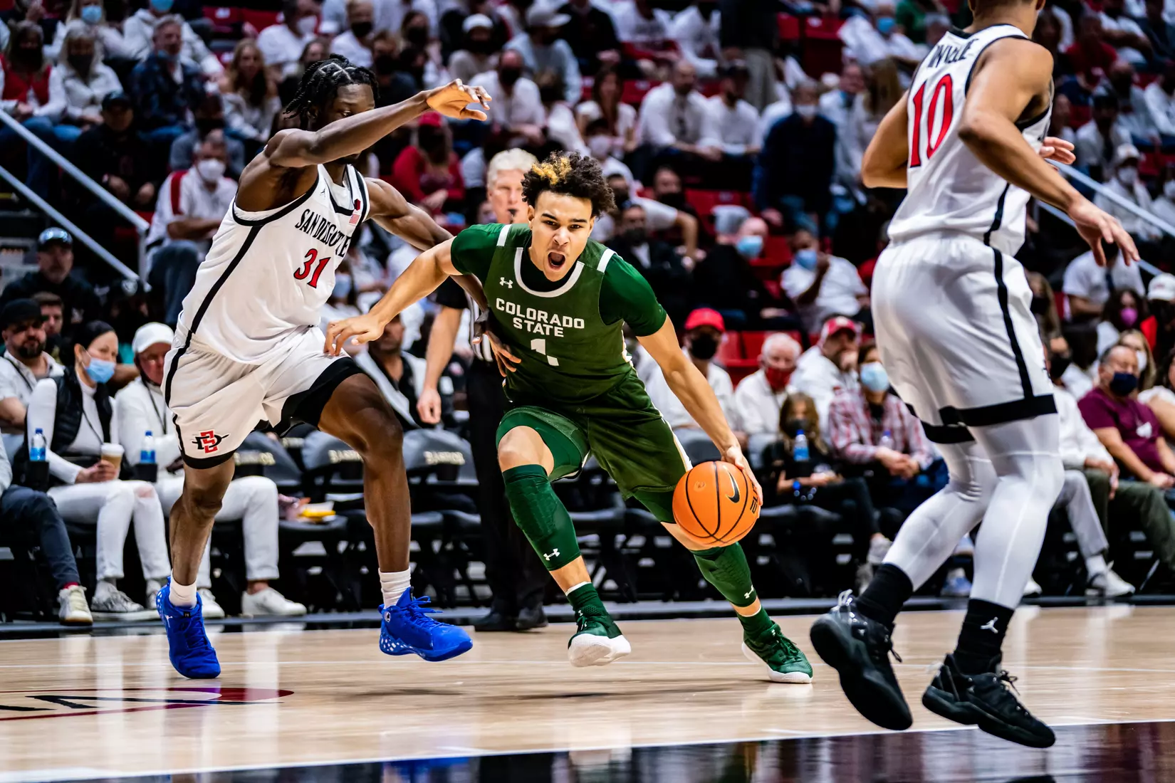 Colorado State Men's Basketball vs San Diego State January 8 2022